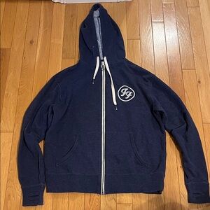 Foo Fighters molecules hoodie - The Colour and the Shape album zip up hoodie
